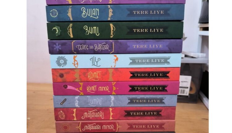 صورة الكتب الستة عشر من سلسلة «الأرض» لتيري ليي