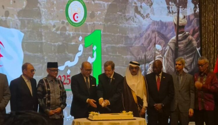 احتفال الذكرى ٧١ لليوم الوطني الجزائري الذي أقيم في فندق إندونيسيا كمبينسكي بالعاصمة جاكرتا. الصورة: إندونيسيا اليوم 